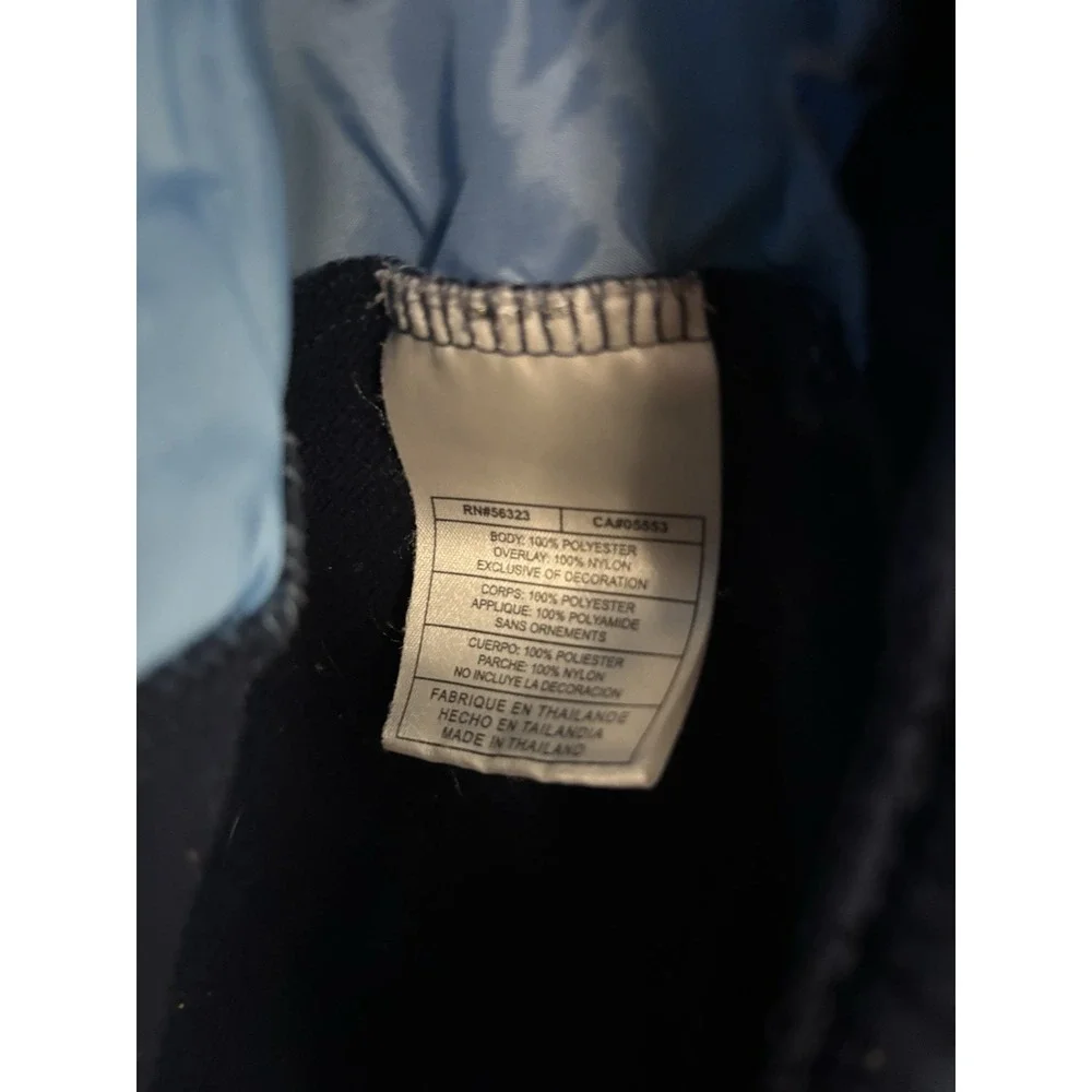 Vintage Nike Basketball Windbreaker Jacket Blue Two Tone Mens L Y2K UNC Tarheels